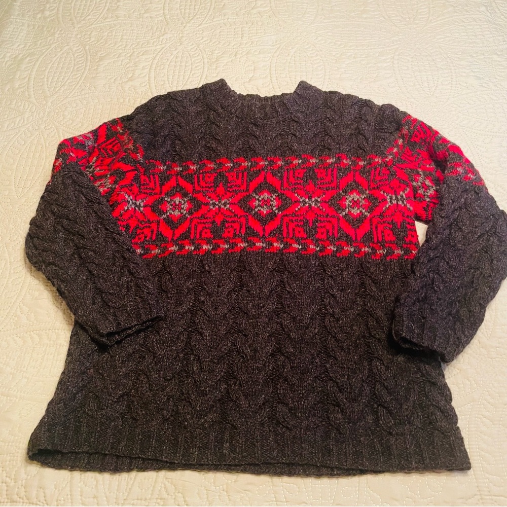 LANDS END vintage wool sweater. Men’s large (42/44)